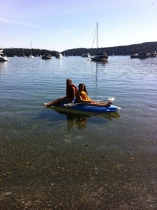 View from first come first serve, hidden gem site.