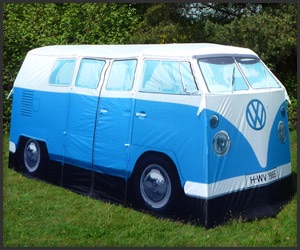 Always wanted a VW van. This tent sleeps 4 sand has 2 rooms.