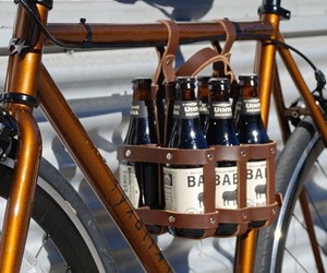Carry a 6 pack on your bike, handy! $59.99 on Amazon
